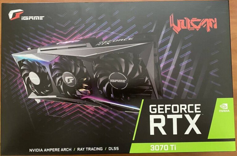 Colorful GeForce RTX 3070 Ti 8GB iGame Vulcan OC-V – Review